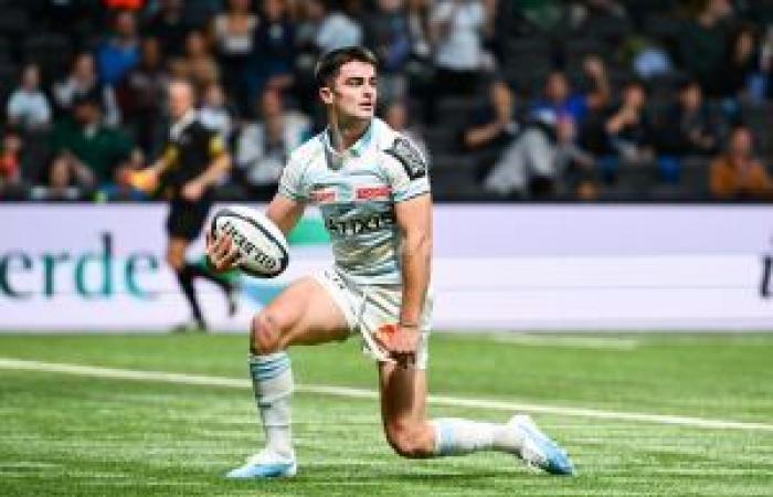 Sorge und Verwirrung nach dem Knockout. von Sam James von Racing 92 mitten in einem Match