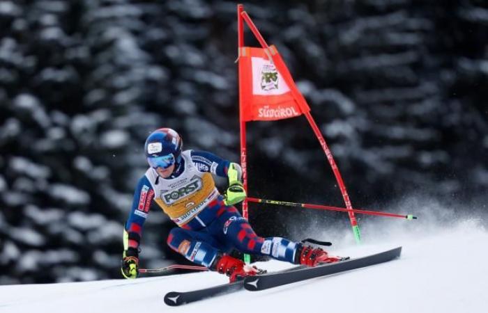 Filip Zubcic führt die erste Runde des Alta Badia-Riesen an, dicht dahinter folgt Marco Odermatt