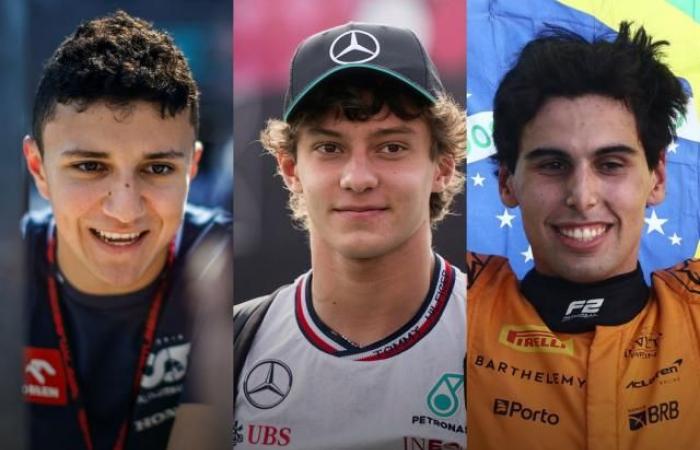 Wer sind die Rookies, die 2025 ihre Karriere in der Formel 1 starten werden?