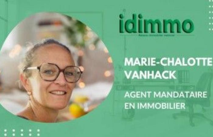 Porträt von Marie-Charlotte VANHACK, neue IDIMMO-Agentin in Saint-Priest