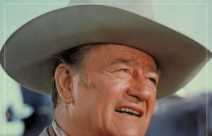 Nur so konnte sich John Wayne am Set entspannen