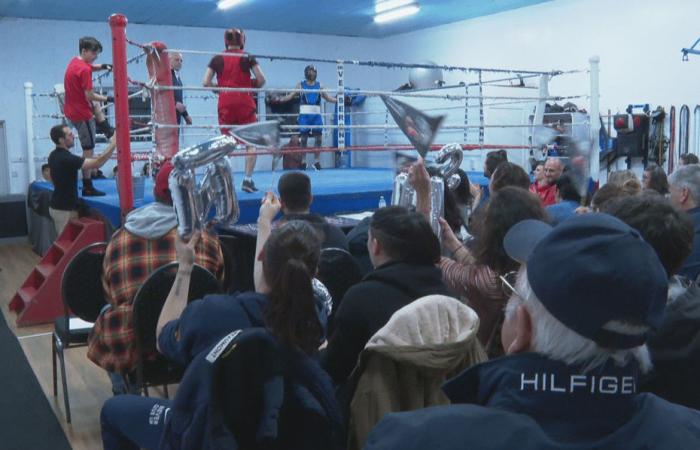 Ein erfolgreicher Kampf der Titans für die Saint-Pierre Olympic Boxing School