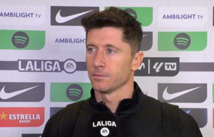 Lewandowski schoss direkt nach dem Spiel gegen Atlético. Ein paar Worte der Wahrheit Fußball