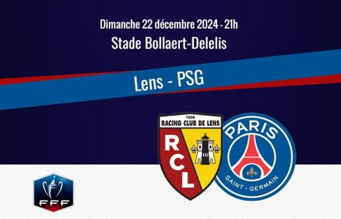 Spiel: Lens/PSG, live (0-0, MT1)