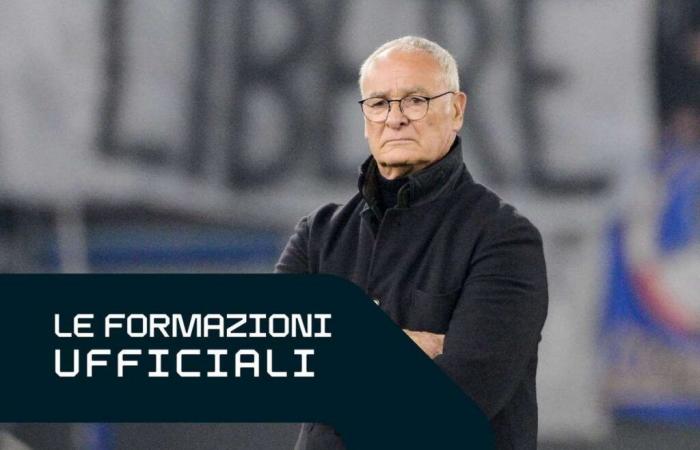 In der Serie A, der offiziellen Aufstellung Roma-Parma, setzt Ranieri Dybala und El Shaarawy ein