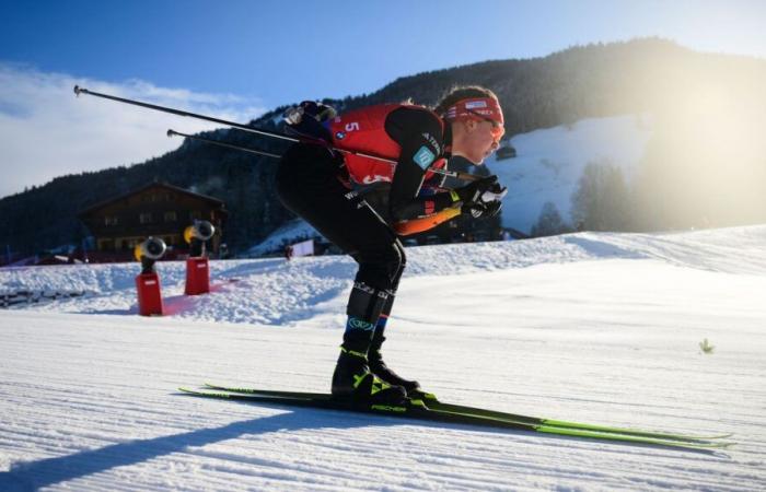 Biathlon-Weltcup: Die Deutsche Selina Grotian siegt im Massenstart, Jeanne Richard am Fuße des Podiums