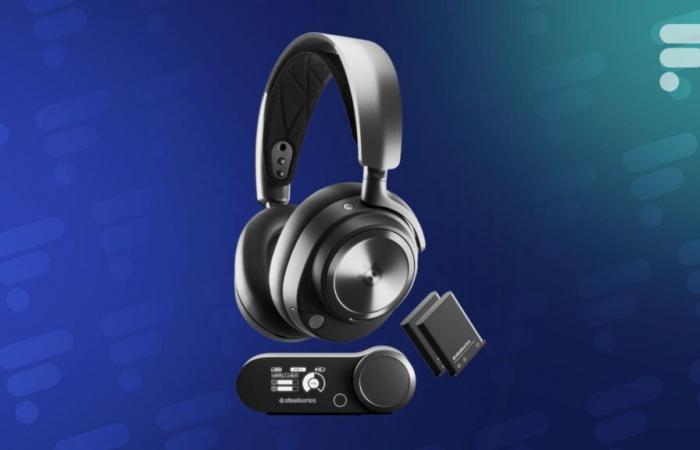 Der SteelSeries Arctis Nova Pro Wireless-kompatibler PC, PS5, PS4, Switch und Mobilgeräte