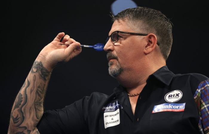 Der verblüffte Gary Anderson erleidet einen Geburtstagsalbtraum, als er nach einem Schock aus der Darts-Weltmeisterschaft ausscheidet