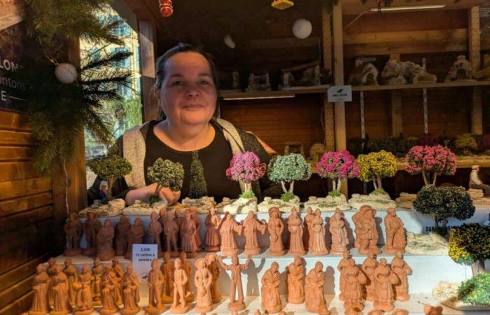 Hübsch. Auf dem Markt, enttäuschendes Wochenende wenige Tage vor Weihnachten: „Wie ein gewöhnlicher Tag“