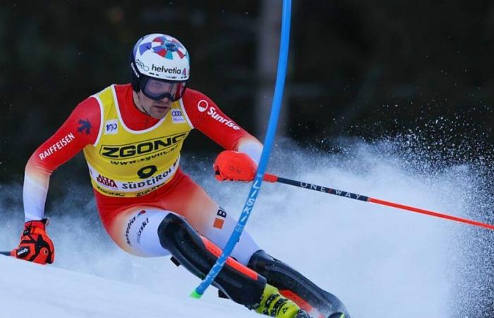 Ski Alpin: Schweizer Duo mit Podiumschancen trotz Rückstand