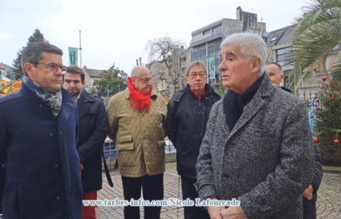 Schweigeminute in Tarbes für die Opfer von Mayotte