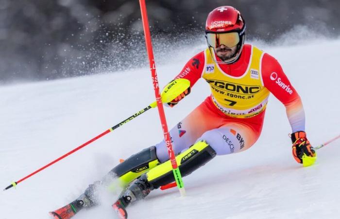 Herren-Slalom in Alta Badia