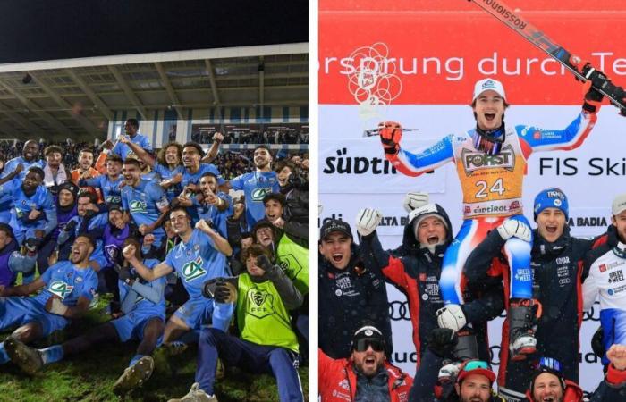 Überraschende kleine Daumen hoch im Coupe de France und im alpinen Skisport … Der sportliche Rückblick auf das Wochenende