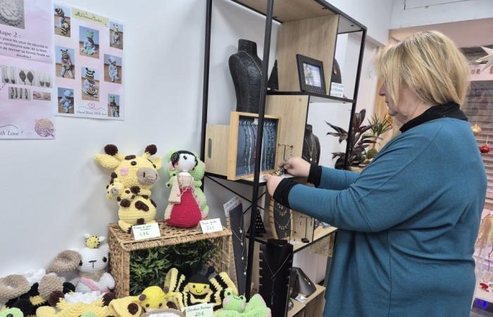 Ein Geschäft, um sich mit lokalen Geschenkideen in Aubagne einzudecken