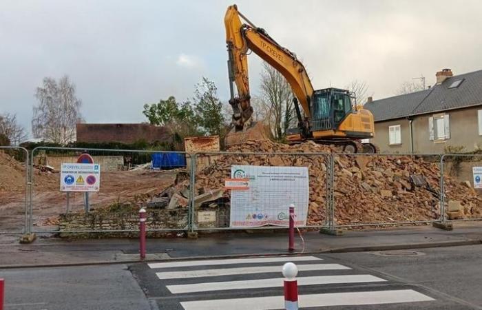 Nördlich von Caen, 24 Sozialwohnungen anstelle des alten Postamtes