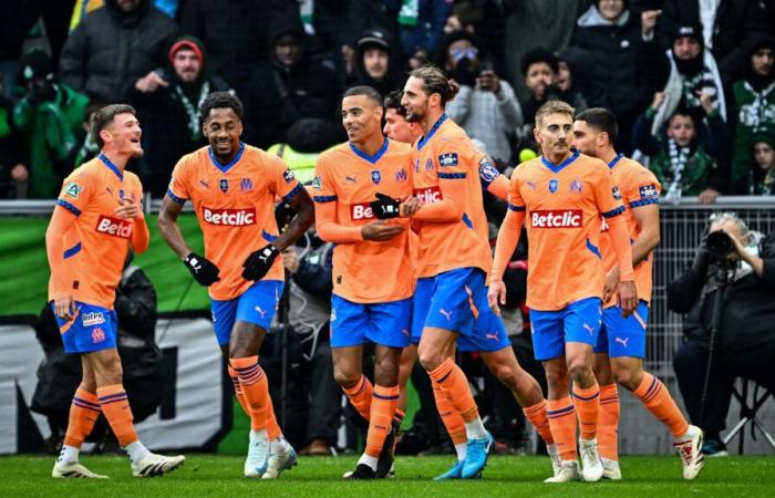 OM (0-4): Die Ergebnisse der überwältigenden Qualifikation der Phocéens für die 16. Runde des Coupe de France