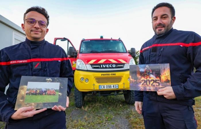 „Plötzlich war es hell erleuchtet“: Zwei Arbus-Feuerwehrleute, die Kalender verteilten, verhinderten einen kompletten Hausbrand