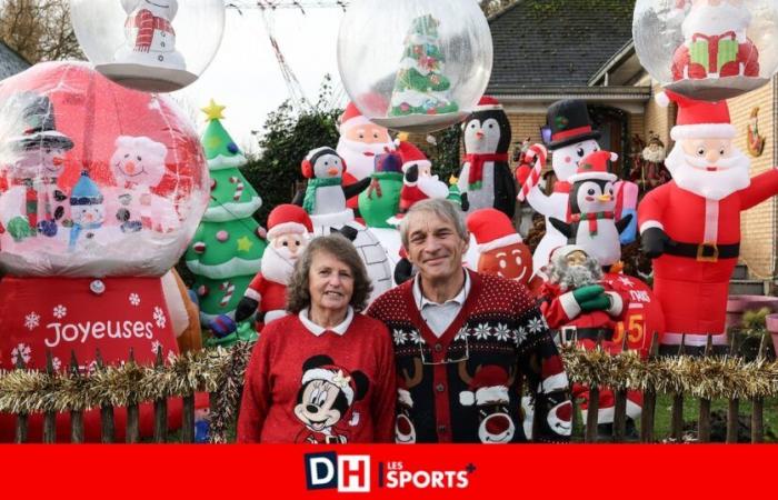 Weihnachtswahnsinn nur einen Steinwurf vom Ring entfernt: Marie-Jeanne und Alain setzen nach Halloween auf Winterdekoration, „wir machen das aus Liebe zu Weihnachten“