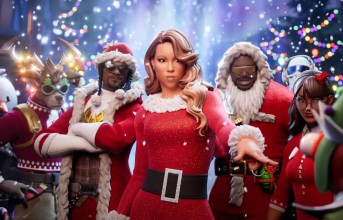 Um Weihnachten zu feiern, kommt Mariah Carey zum Spiel Fortnite