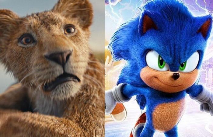 Der Kampf zwischen Mufasa und Sonic 3 endet am Eröffnungswochenende mit einem klaren Sieger