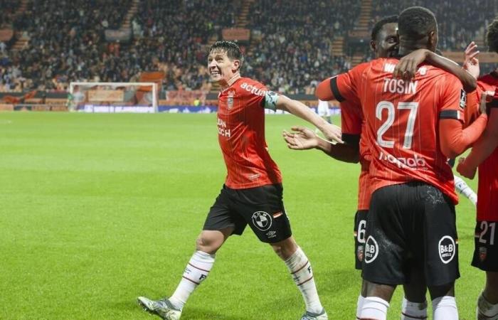 FC Lorient. Für Sie ist Laurent Abergel der Lorientais dieser ersten Saisonhälfte. Sport