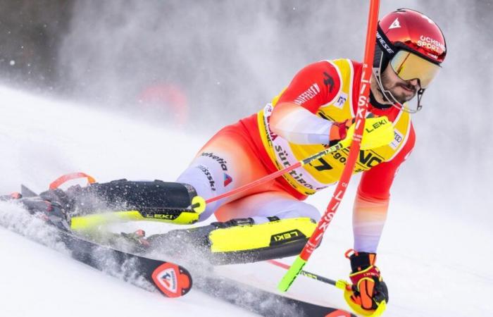 Loïc Meillard im Slalom von Alta Badia auf Podest – Haugan dominiert