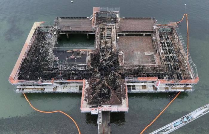 St. Gallen: Feuer verwüstet die Rorschach Badhütte