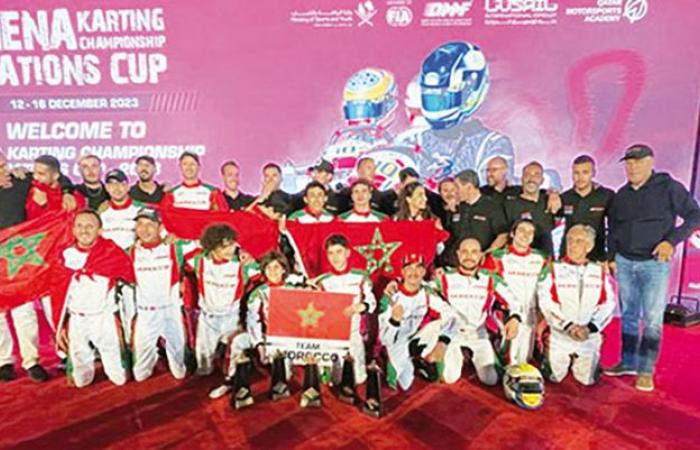 MENA-Kart-Wettbewerb: Marokko steht stolz auf dem Podium