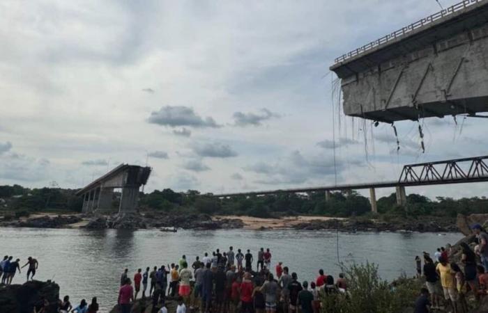 Brückeneinsturz in Brasilien: Mindestens ein Toter und 16 Vermisste