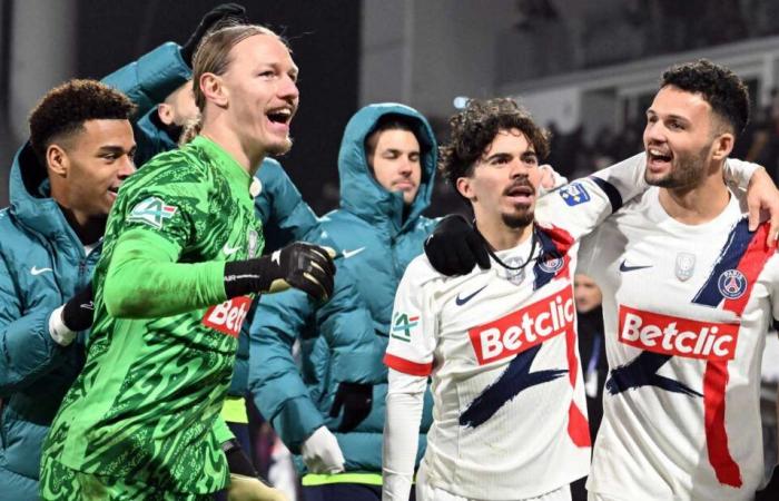 PSG ohne Donnarumma: Safonov hält 2, aber der seltsamste Elfmeter kommt von Vitinha. Varane versteckt sich unter den Fans im Ausland