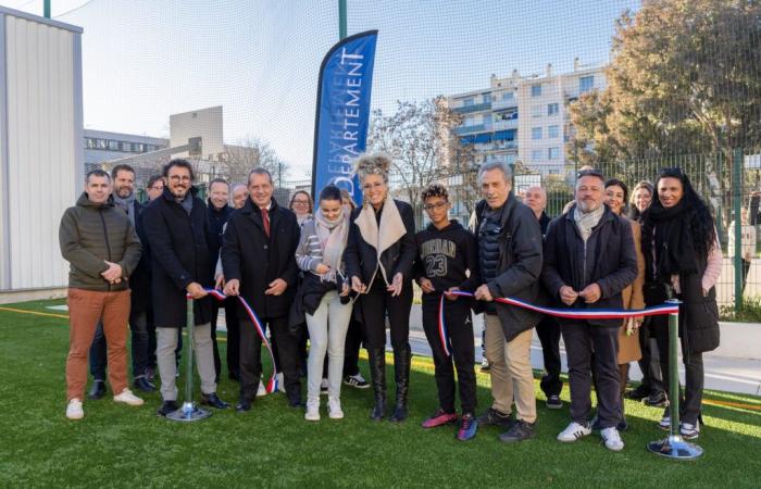 Eine brandneue Sportanlage am College Paul-Éluard – La Seyne-sur-Mer