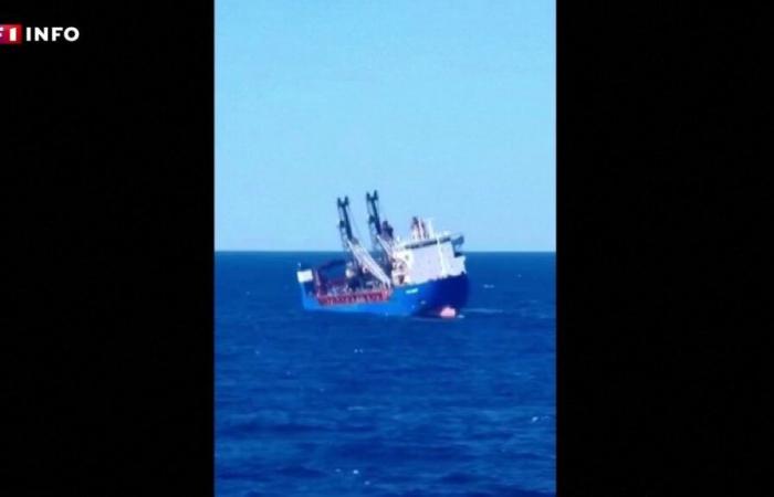 Russisches Frachtschiff sinkt nach Explosion im Mittelmeer, zwei Matrosen werden vermisst