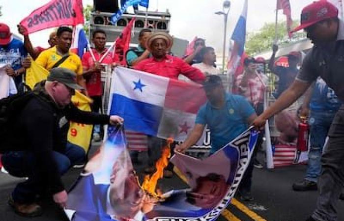 „Hände weg vom Kanal“: Demonstration gegen Trump in Panama