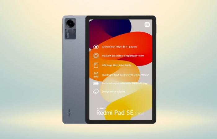 Der Preis für dieses Xiaomi Redmi Pad SE-Tablet sinkt diesen Dienstag bei Électro Dépôt