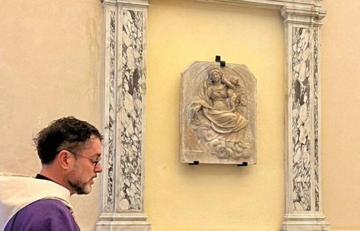 Madonna del Carmine. Ein Werk aus dem Jahr 1600 als Schenkung an den Dom