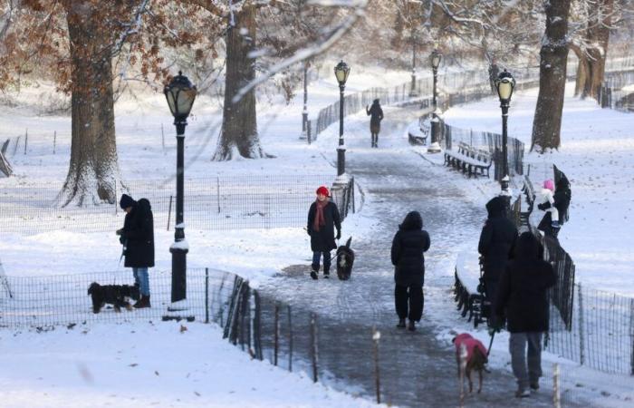 Prognose für weiße Weihnachten: Wo Schnee ist, ist Eis zu erwarten