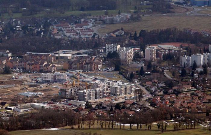 Hier ist die Gemeinde Ain, die laut der INSEE-Studie die meisten Einwohner hinzugewinnt