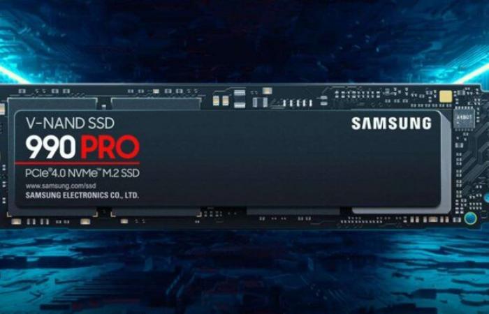 Samsung 990 Pro 1 TB SSD für PC und PS5 zum halben Preis bei Amazon (-50 %)