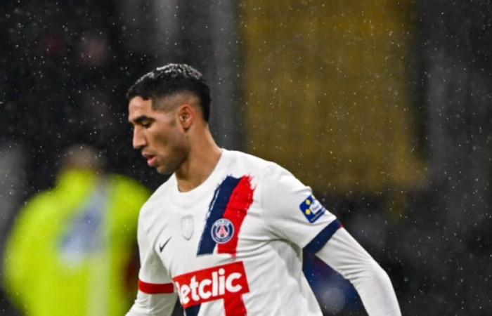 Achraf Hakimi, laut „Le Parisien“ Spieler des Monats Dezember bei PSG