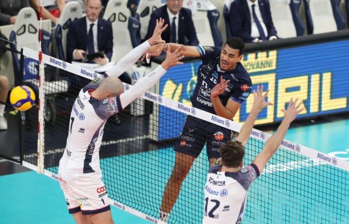 SuperLega ist am Weihnachtstag im Einsatz, um das Rückspiel der dritten Runde abzuschließen