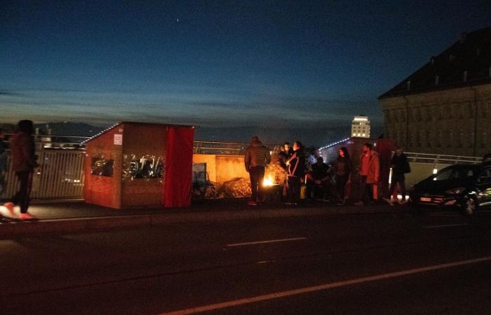 Lausanne: Das Solidaritätsfeuer auf der Bessières-Brücke kann weiter leuchten