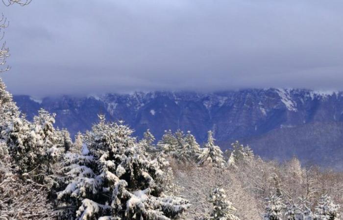 Bemerkenswerte Schneeepisode in den Bergen für Weihnachten 2024