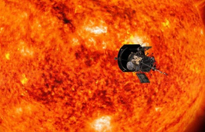 Raum. Eine NASA-Sonde ist der Sonne näher gekommen als je zuvor