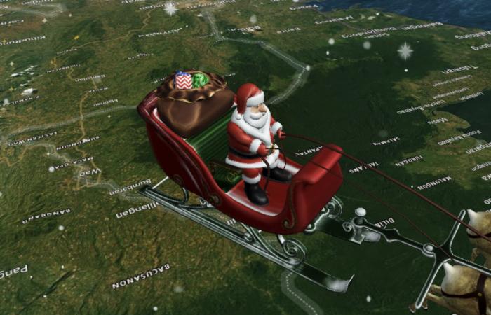 Santa Tracker 2024 – So verfolgen Sie den Weihnachtsmann live mit Norad, Google und mehr