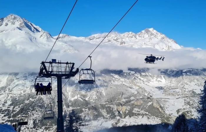 107 Skifahrer wurden nach einer Panne an einem Sessellift in La Norma per Hubschrauber evakuiert