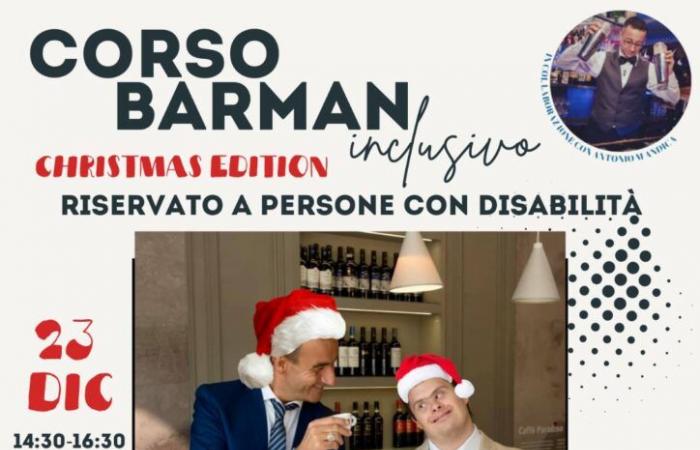 Sanremo: Der „Christmas Edition Inclusive Barman Course“ ist abgeschlossen