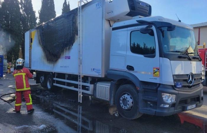 Die Vaucluse Food Bank ist nach einem Brand ohne LKW