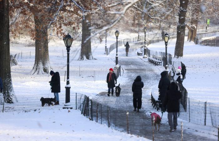 Prognose für weiße Weihnachten: Wo Schnee ist, ist Eis zu erwarten