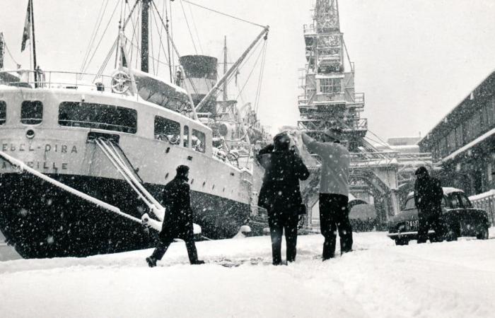 Die Stadt wurde unter 32 cm Schnee begraben