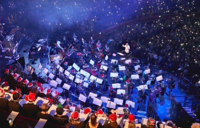 Weihnachtslieder in der Royal Albert Hall